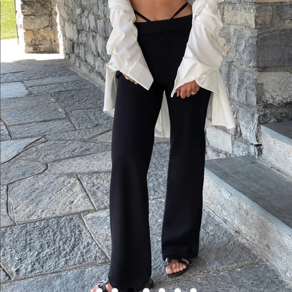 4th & Reckless Pants - 4th & Reckless Scorino Tie Knit Pants - size 8